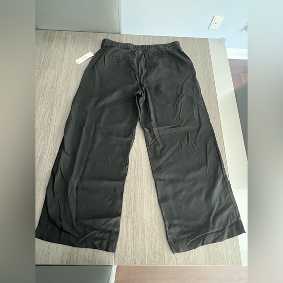 Joe Fresh Black Wide-Leg Pants with Belt – Size XS - Picture 2 of 6